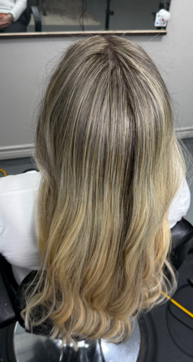 Full Blonde Balayage
