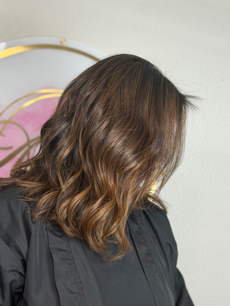Illuminated Brunette