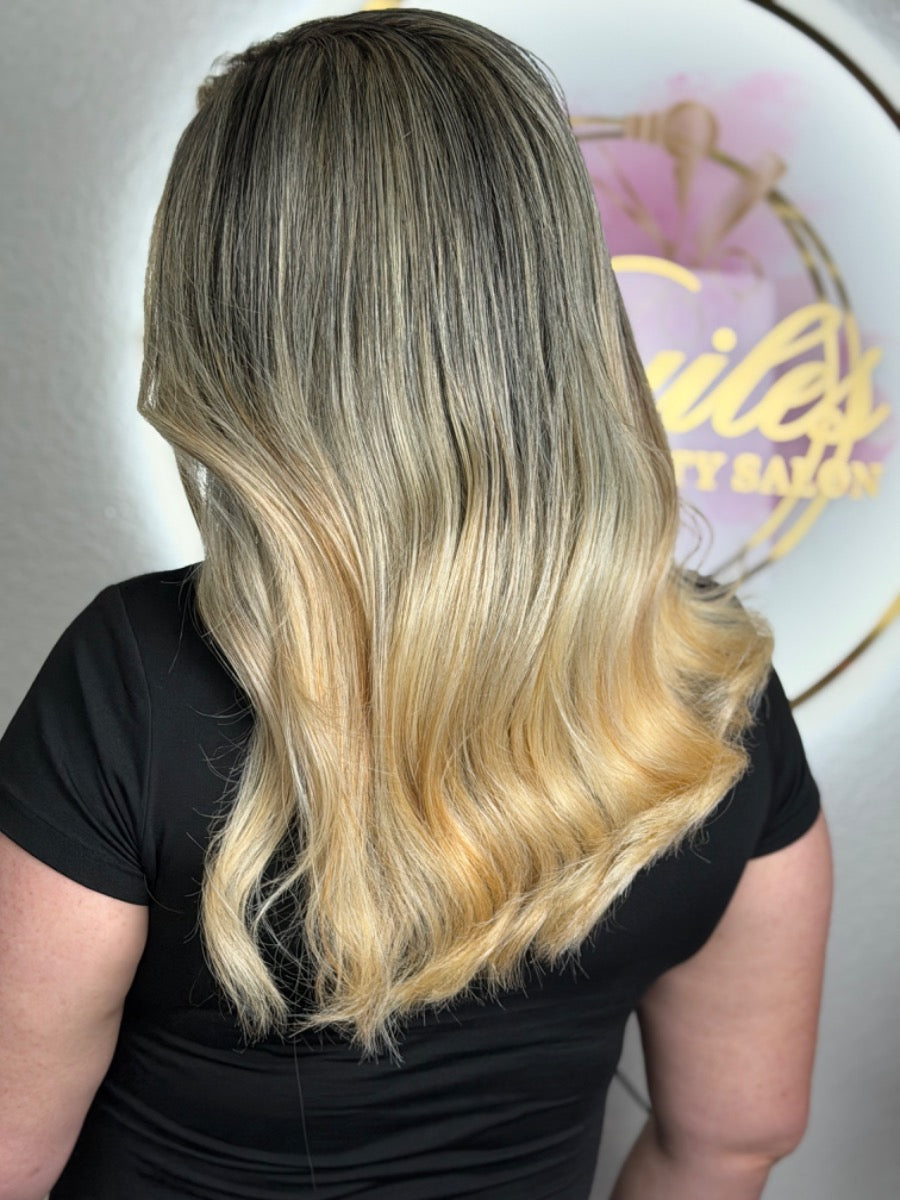 Balayage Rubio Entero