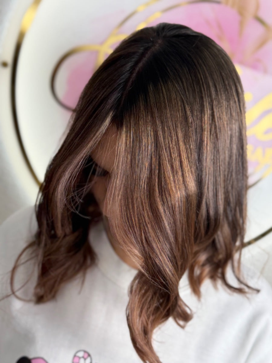 Illuminated Brunette