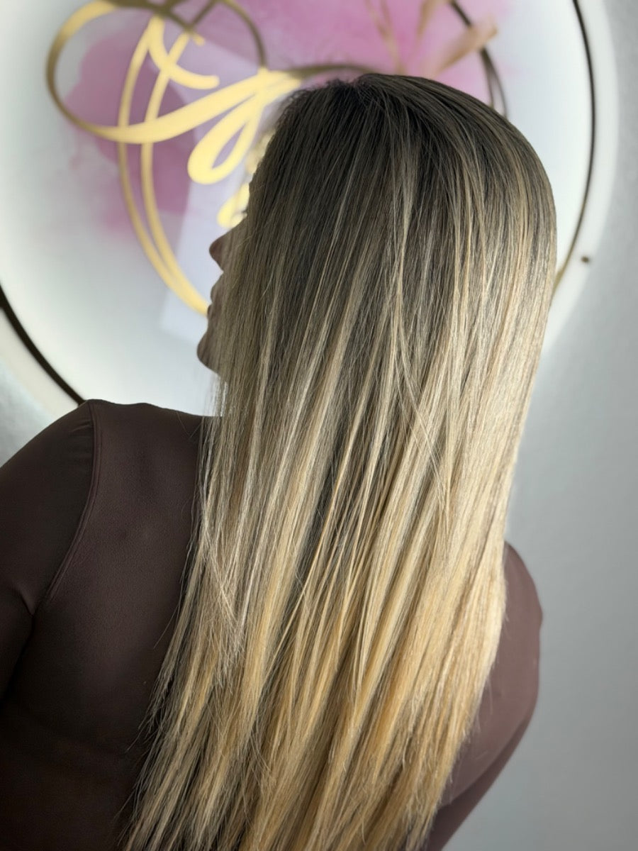 Full Blonde Balayage
