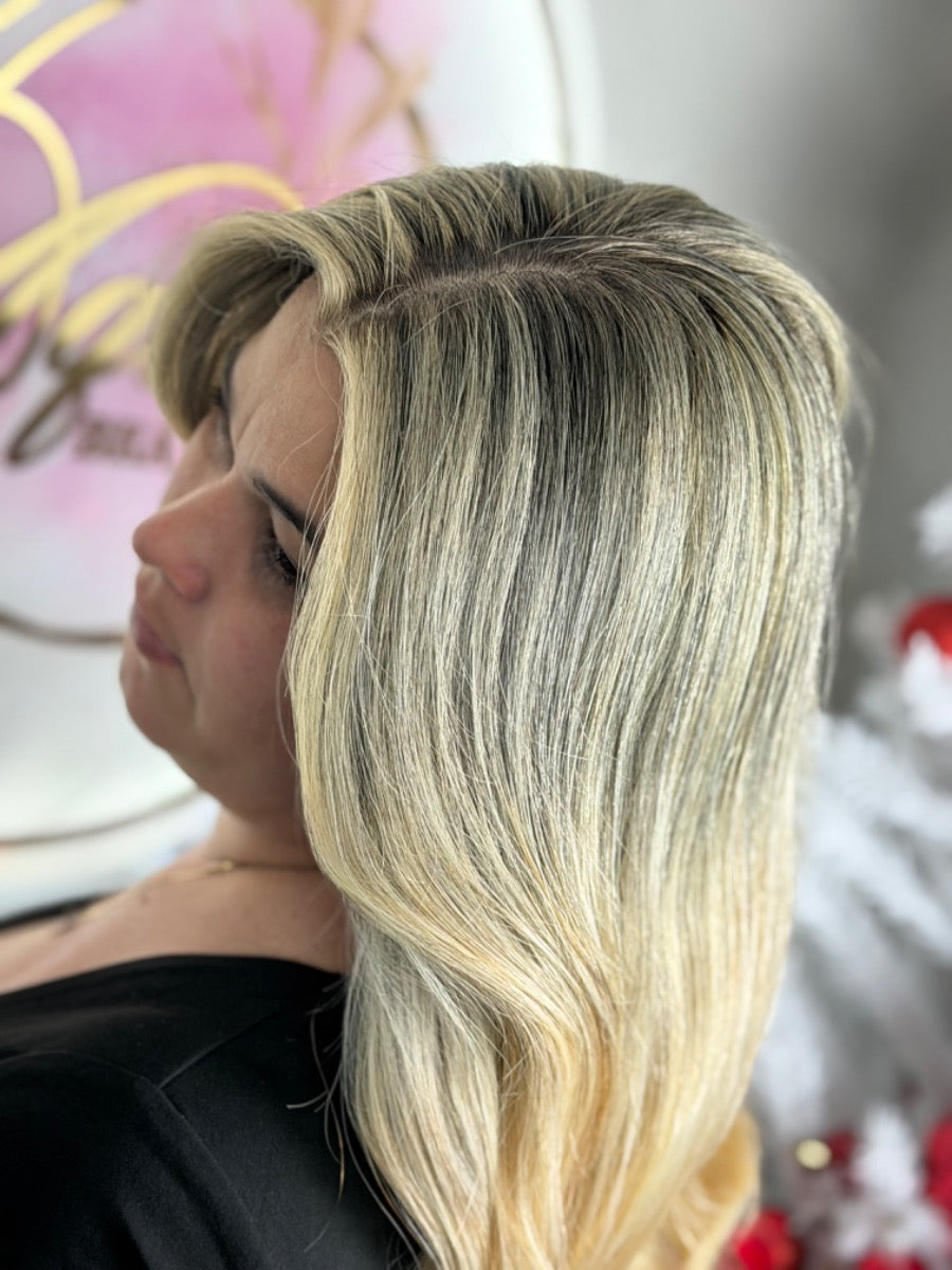 Balayage Rubio Entero