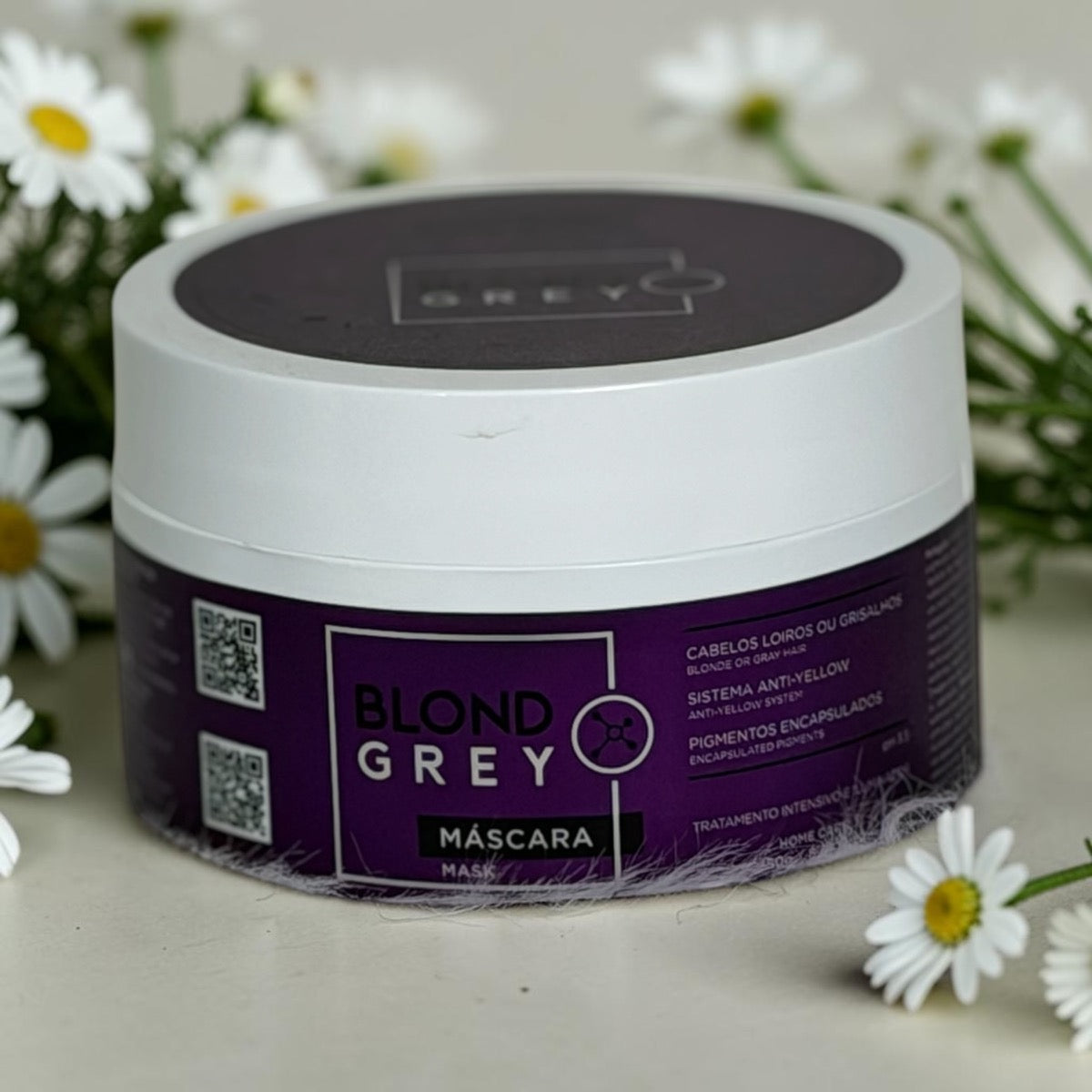Mascarilla para Cabello Rubio y Gris